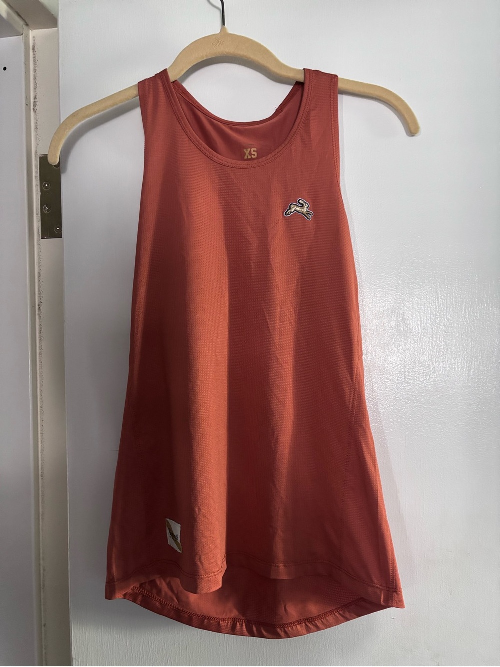 Tracksmith Racerback Tank Top - orange